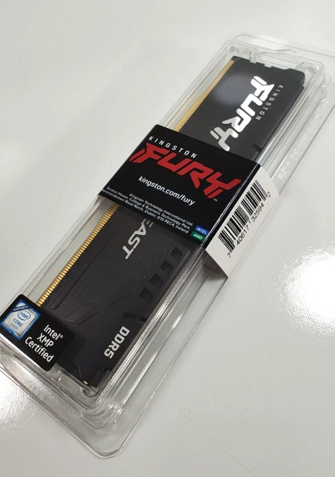Kingston FURY Beast 16GB (2x8GB) DDR5 RAM 5600MT/s CL40 (KF556C40BB-8)