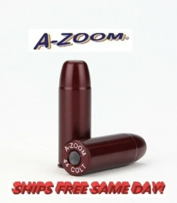 A-Zoom Metal Snap Caps for 44 COLT, 6 Pack NEW!! # 16141 - Image 1 of 2