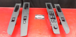 08 09 NISSAN SENTRA WINDOW SWITCH SET OEM BLACK X4 - Picture 1 of 7