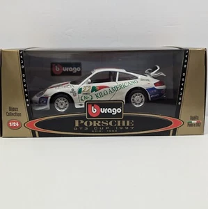 Bburago Porsche GT3 Cup 1997 1:24 Bijoux Collection Diecast Model Car - Picture 1 of 13