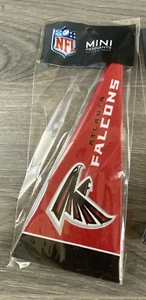 Atlanta Falcons Pennants Sports Tailgate Party Celebration 8ct 4"x 9" - Picture 1 of 4
