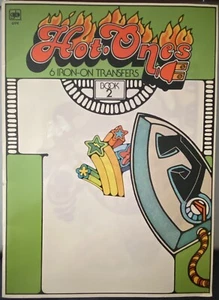 1977 Golden Book Hot Ones Iron-On Transfer 3 Book Lot - Picture 1 of 7
