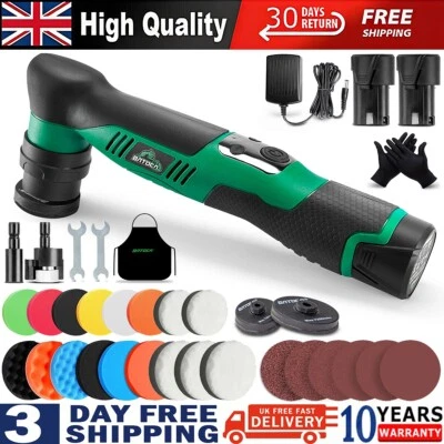 BATOCA S5 Cordless Car Polisher Buffer Sander Mini Polishing Machine RO&DA 1" 3"
