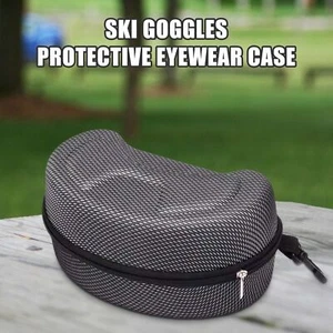Snowboard Snow Ski Goggles Glasses Box Protection Carrying Hard Waterproof Case - Picture 1 of 11