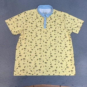 Polo uomo Happy Gilmore Breakfast Balls taglia 3XL giallo *MACCHIE - Foto 1 di 9