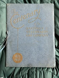 Centenary of the Hastings & St Leonards Gas Company, Vintage Booklet, 1932 - Bild 1 von 6