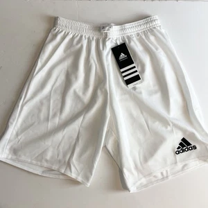 Adidas Mens Parma 16 White Football Gym Shorts Size XS NWT - Picture 1 of 8