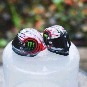 New Miniature helmet 1:12 scale handmade collectible price for 1 pc motorcycle - Picture 1 of 2