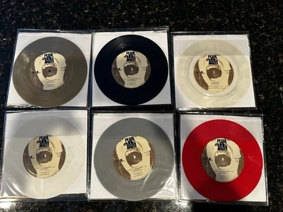 Promo Pearl Jam Ten Boxed Sampler Set Of 6 Colored Vinyl 7” Signed Only 100 Made - Image 1 of 2