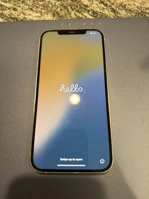 iPhone 12 Pro Max 256GB Unlocked Smartphone Broken Back Glass - Image 1 of 2