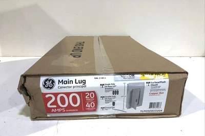 Комплект подрядчика GE 200 А 20 пространств 40 цепей главный зажим внутренний центр нагрузки - Изображение 1 из 4