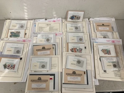 Lot of Commemorative Coins 2004, 2005 P/D Texas, W. Virginia & Stamps Collection - Image 1 of 4