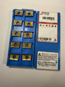Kyocera Carbide Inserts XPMT 15T308 TJK89002 PR830 Qty 10 - Picture 1 of 4