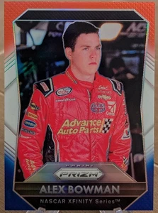 2016 Prizm rot weiß blau Parallel Alex Bowman - Bild 1 von 1