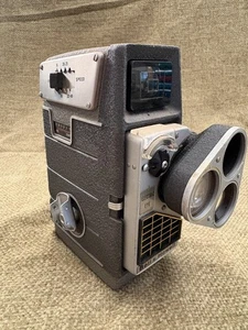 π½ Bell & Howell Electric Eye Perpetua 8mm Camera β Triple Lens, Working - Picture 1 of 17