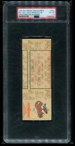 Cal Ripken Jr. 2130 Ties Gehrig - PSA Ticket 1995 Baltimore Orioles Full PSA 6 - Picture 1 of 2