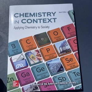 Chemistry in Context by American Chemical Society (2017, Trade Paperback) - Picture 1 of 4