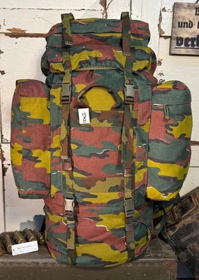 Orig. belgische Armee M/97 Para-Kommando Einsatzrucksack 120l Jigsaw Neu #2700 - Bild 1 von 4