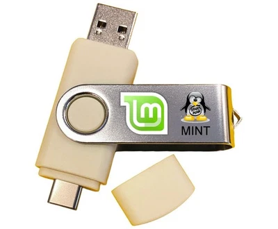 Linux Mint Bootable USB – Latest Release – Easy PC Replacement / Rescue USB  - Image 1 of 4