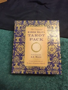 Rider Waite Tarot Pack. Original Box. 78 card Waite Deck - Picture 1 of 10