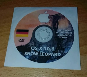 Apple Mac OS X 10.6 Snow Leopard Instalacja DVD MacBook Pro Air Mac Pro mini iMac - Zdjęcie 1 z 1
