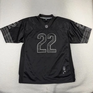 Maglia Matt Forte #22 Chicago Bears Reebok tutta nera taglia 52 NFL nera fuori produzione - Foto 1 di 12