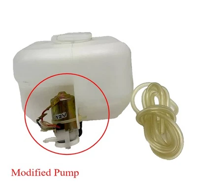 Windshield Washer Tank W/Hose&Modified Pump For Nissan Datsun 720 1980-1986 - Image 1 of 4