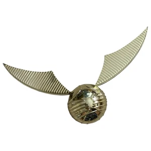 Harry Potter Golden Snitch Ball Wings Gold Plastic - Picture 1 of 7