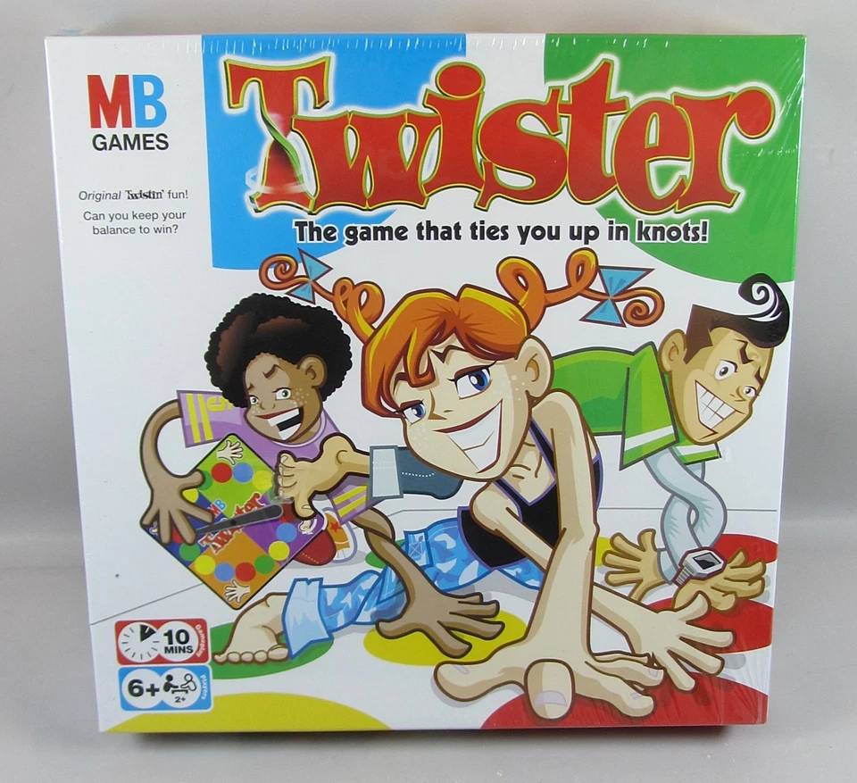 Twister The Classic Family Childrens Party Game - Genuine MB Games SEALED - Image 1 of 3
