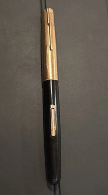 1940s 14KT SOLID GOLD CAP & NIB WATERMAN’S PRESENTATION TAPERITE FOUNTAIN PEN - Image 1 of 4