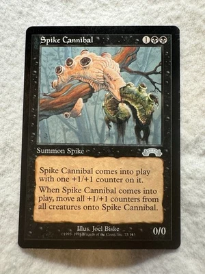 MTG - Spike Cannibal - Exodus - NM - Never Played - Free Shipping! - Image 1 of 2