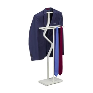 Galan noche perchero moderno soporte para trajes 8 kg galán de pie 4 kg blanco - Imagen 1 de 8