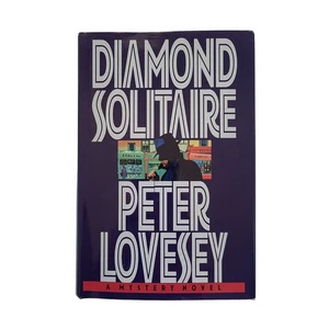 Book Vintage Mystery Diamond Solitaire # 2 Lovesey Mysterious Press Detective - Picture 1 of 6