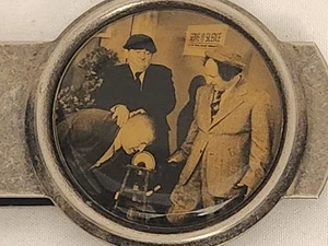 THE THREE STOOGES "MONEY CLIP " 1960 RARE GREAT CONDITION HARD TO FIND  - Picture 1 of 9