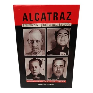 Taza de prisionero de prisión de Alcatraz 45 tarjetas llenas de hechos - Imagen 1 de 17