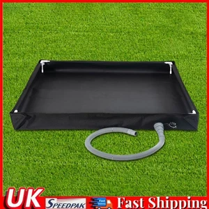 Portable Shower Pan with Drain Hose Camping Shower Base Outdoor Tent Shower Tray - Picture 1 of 18
