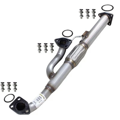 Front Flex Exhaust Pipe fits: 2003-2006 MDX 05-2011 Pilot 06-08 Ridgeline 3.5L - Image 1 of 4