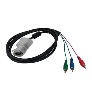 Component Video RCA to VGA Cable RGB YPbPr Male Connector Adapter HDTV DVD TV PC - Picture 1 of 5