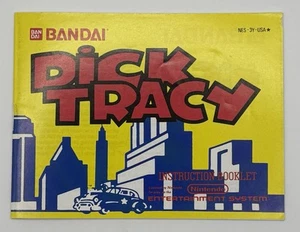 Dick Tracy Original Handbuch (Nintendo | NES) (Authentisch) - 1990 - Bild 1 von 11