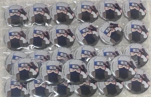 NARUTO Baseyard Distintivo Lattina Normale Kakashi - Foto 1 di 1