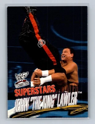 2001 Fleer WWF Wrestlemania Wrestling Jerry "The King" Lawler #55 - Image 1 of 2