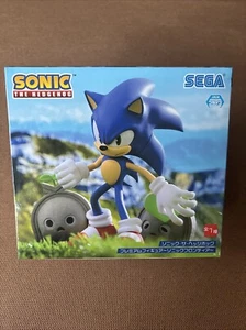 SEGA Sonic The Hedgehog Sonic Frontiers Statue Figure.  Sealed. NIB - Afbeelding 1 van 10