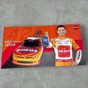 Kyle Larson NASCAR autographed photo 2015 ENEOS CHEVY CAMARO #42 XFINITY SERIES - Picture 1 of 1