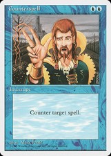 MTG Counterspell (4ed) [Fourth Edition] [Lightly Played]