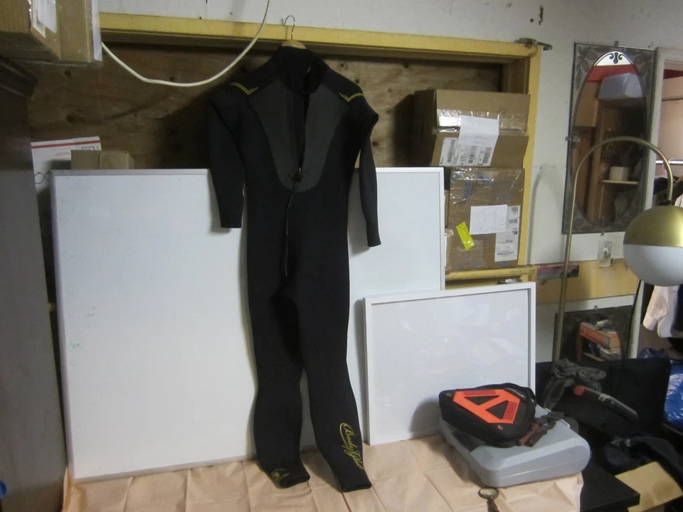 Body Glove Eos wetsuit womens Size 7/8 Black  Fullsuit Back Zip great shape! - Image 1 of 4
