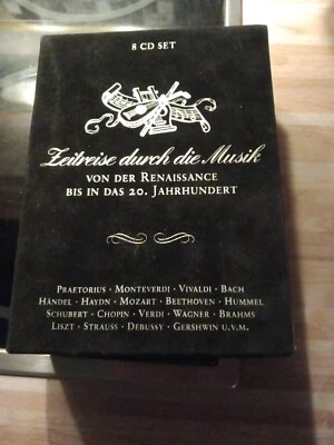 Zeitreise durch die Musik, 8 CDs, Von der Renaissance bis ins 20. Jahrhundert - Bild 1 von 4