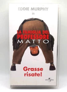 LA FAMIGLIA DEL PROFESSORE MATTO - EDDIE MURPHY - CASSETTA VHS FILM - Foto 1 di 3