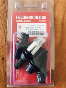 4x Écrous pour Jantes Rotule Audi VW Skoda Seat SCC M14x1, 25x 28mm FBL-6128 - Photo 1 sur 2