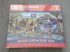 Texas Rangers 500-teiliges Puzzle Spieltag im Zoo MLB offiziell NEU - Bild 1 von 3