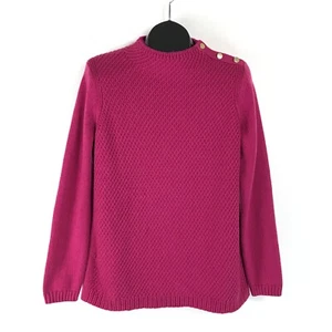 Talbots Mockneck Baumwollmischung Pullover Damen Medium Petite Pink Pullover Winter - Bild 1 von 10